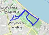 Trasa z dnia 2014-08-04 13:42 - mapa trasy gps - rower miejski