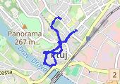 Trasa z dnia 2012-09-07 19:32:53 - mapa trasy gps - marsz