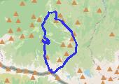Trasa z dnia 2014-08-04 17:08 - mapa trasy gps - marsz
