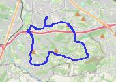 Trasa z dnia 2014-08-04 20:15 - mapa trasy gps - bieganie