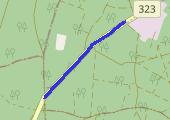 Gola - mapa trasy gps - rower szosowy