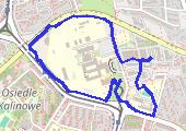 Trasa z dnia 2014-08-05 19:33 - mapa trasy gps - spacer