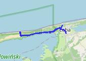 Trasa z dnia 2014-08-06 17:36 - mapa trasy gps - rower górski