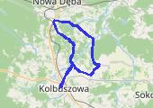 Trasa z dnia 2014-08-06 19:50 - mapa trasy gps - rower szosowy
