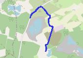 Trasa z dnia 2014-08-07 17:34 - mapa trasy gps - rower górski