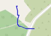 Trasa z dnia 2014-08-08 16:54 - mapa trasy gps - rower górski