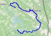 Trasa z dnia 2014-08-01 18:24 - mapa trasy gps - samochód