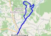 Trasa z dnia 2014-08-09 18:21 - mapa trasy gps - rower górski