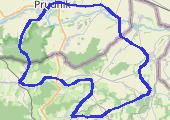 Czeskim pograniczem i trasa rowerowa Prudnik - Jindrihov - mapa trasy gps - rower górski