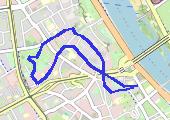 Spacer 7 - mapa trasy gps - spacer