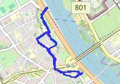 Spacer 8 - mapa trasy gps - spacer