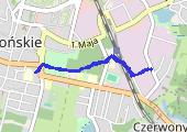 Trasa z dnia 2014-08-10 19:41 - mapa trasy gps - marsz