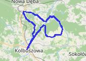 Trasa z dnia 2014-08-11 13:20 - mapa trasy gps - rower szosowy