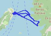 Trasa z dnia 2014-08-11 14:22 - mapa trasy gps - łódź