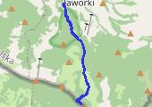 Trasa z dnia 2014-08-11 14:38 - mapa trasy gps - marsz