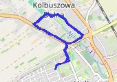 Trasa z dnia 2014-08-11 19:31 - mapa trasy gps - bieganie