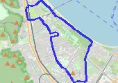 Trasa z dnia 2014-08-12 20:27 - mapa trasy gps - rower miejski