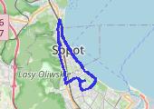 Trasa z dnia 2014-08-13 19:45 - mapa trasy gps - rower miejski