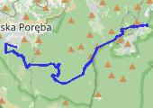 Trasa z dnia 2014-08-14 11:12 - mapa trasy gps - rower górski