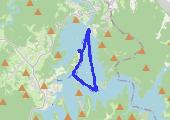 Trasa z dnia 2014-08-12 - mapa trasy gps - łódź