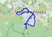 Trasa z dnia 2014-08-15 11:40 - mapa trasy gps - rower górski