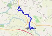 Trasa z dnia 2014-08-15 15:26 - mapa trasy gps - rower górski