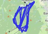 Trasa z dnia 2014-08-15 16:12 - mapa trasy gps - rower górski