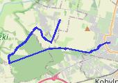 Trasa z dnia 2014-08-15 21:18 - mapa trasy gps - rower górski