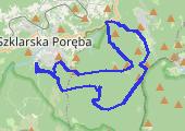 Trasa z dnia 2014-08-16 13:12 - mapa trasy gps - rower górski