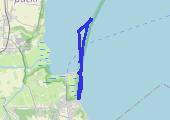 Trasa z dnia 2014-08-15 20:40 - mapa trasy gps - łódź