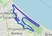 Trasa z dnia 2014-08-16 08:21 - mapa trasy gps - bieganie