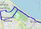 Trasa z dnia 2014-08-16 13:30 - mapa trasy gps - rower miejski