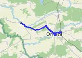 Trasa z dnia 2014-08-16 12:38 - mapa trasy gps - rower szosowy