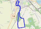 Trasa z dnia 2014-08-16 22:30 - mapa trasy gps - bieganie