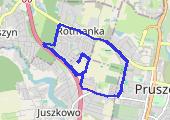 Trasa z dnia 2014-08-17 08:36 - mapa trasy gps - bieganie
