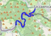 Trasa z dnia 2014-08-11 19:16 - mapa trasy gps - rower trekkingowy