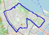 Trasa z dnia 2014-08-17 19:32 - mapa trasy gps - rower miejski