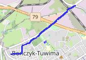 Trasa z dnia 2014-08-18 13:55 - mapa trasy gps - marsz
