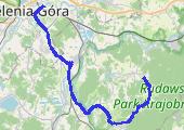 Endo zgłupiało - mapa trasy gps - rower górski