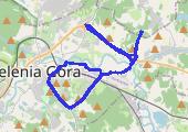 Burzowo - Kopia - mapa trasy gps - rower górski
