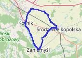 Trasa z dnia 2012-09-27 18:57 - mapa trasy gps - rower górski