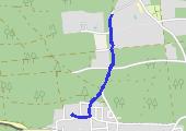 Stegna - mapa trasy gps - marsz