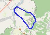 2014-04-27T09:43:55Z - mapa trasy gps - rower górski