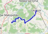 2014-04-27T07:53:42Z - mapa trasy gps - rower górski