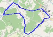2014-04-23T15:38:11Z - mapa trasy gps - rower górski