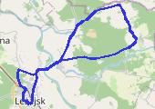 2014-04-14T15:23:46Z - mapa trasy gps - rower górski