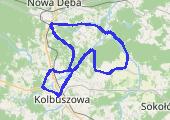 Trasa z dnia 2014-08-20 19:25 - mapa trasy gps - rower szosowy