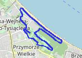 Trasa z dnia 2014-08-21 05:40 - mapa trasy gps - bieganie