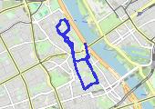 Spacer 9 - mapa trasy gps - spacer