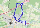 Trasa z dnia 2014-08-22 18:50 - mapa trasy gps - rower trekkingowy